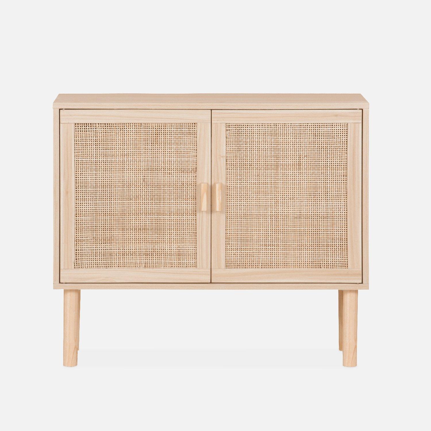 Kmart rattan deals cabinet for sale